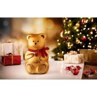 ราคา Lindt Lindor Assorted ช็อกโกแลตรวมรสสอดไส้ทรัฟเฟิลในกล่องของขวัญรูปหมีสีทอง (4968140246)