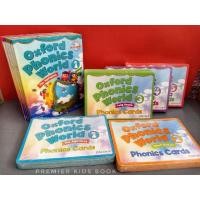 ราคา (New) Oxford phonics world : Phonics Cards Level 1 - Level 5 แผ่นใหญ่ (16815704529)