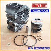 ราคา Heavy Duty Husqvarna K750 K760 เครื่องตัดไฟฟ้าบล็อกกระบอกลูกสูบ Assy (22868845433)