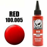 ราคา สีแดง SKULL COLOR สีพร้อมใช้สำหรับงานแอร์บรัช (1426210731)