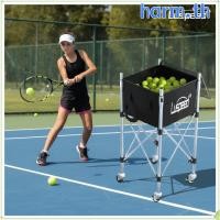 ราคา HARM Tennis Multi-ball Cart, สแตนเลสความจุขนาดใหญ่ลูกเทนนิสใส่รถเข็น, ความสูงแบบพกพาปรับ Luspeed Ball-collectioning ตะกร้าเทนนิสอุปกรณ์เสริม (53361304772)