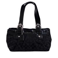 ราคา [กระเป๋ามือสอง] COACH ของแท้! 16นิ้ว สีดำ กระเป๋าสภาพดี กระเป๋าสะพายข้าง (47458036972)