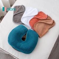 ราคา [Boloni] ผ้าขนหนูแผ่นรองศีรษะขนแกะปะการังหมอนหน้ารูปตัว U ครอบคลุมเบาะพนักพิงศีรษะ Thien ดูแลผิวหน้าความงามสปาอุปกรณ์นวดใหม่ (56456068567)