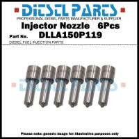 ราคา 6 ชิ้นหัวฉีดหัวฉีดน้ํามันเชื้อเพลิงดีเซล DLLA150P119 สําหรับ Volvo Penta 0432191808 848228 KBEL117P7/4-&** (53661373361)