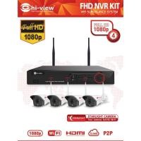 ราคา ชุดกล้อง IP WIFI SET 2.0MP 4 ตัว HIVIEW รุ่น HW-3304 KIT 20 (4103882429)