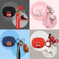 ราคา for Shokz OpenDots One Case Cartoon Silicone soft Case Shockproof Shell Shokz OpenDot One Protective Sleeve Cute Keychain Pendant (45708443695)