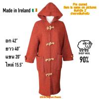 ราคา Duffle coat โค้ทกันหนาว สีส้มอิฐ (20778389135)