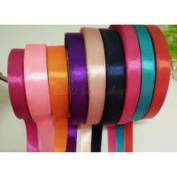 ราคา ริบบิ้นผ้า ริบบิ้น ขนาด 1.2 , 1.3 , 1.5 ซม. แพ็กละ 5 หลา (3800220609)
