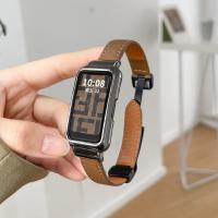 ราคา สายนาฬิกาข้อมือหนัง แบบเปลี่ยน สําหรับ Xiaomi Mi Band 8 Active Xiaomi Redmi Band 2 Band2 Band2 (17297856963)