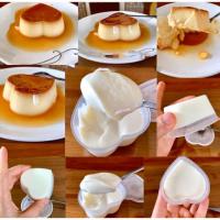 ราคา Heart Caramel Box / Heart flan Box with Lid 10 ชิ้น (41130964633)