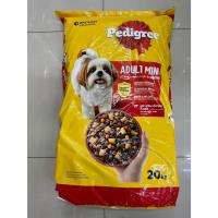 ราคา Pedigree mini เพดดีกรี มินิ อาหารเม็ดสุนัขโตพันธุ์เล็ก กระสอบ 20kg รสเนื้อ (47409461031)