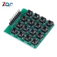 ราคา 8pin 4x4 4*4 Matrix 16 Keys Button Keypad Keyboard Breadboard Module Mcu for Arduino Diy Kit (1486445943)