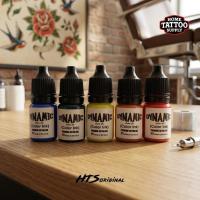 ราคา หมึกสัก Dynamic Ink สีแท้จาก USA ขนาด 7ml ชุด 5 สี 7 สี สีสวยคม ติดแน่น (48208358907)