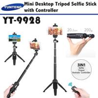ราคา Yunteng bluetooth yt-9928 2-in-1 ขาตั้งกล้องใหม่ ไม้เซลฟี่ (9327071064)