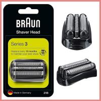 ราคา [Braun] Series 3 21B ทดแทน เครื่องโกนหนวด ศีรษะ(replacement head) / 300s 310s 3010s 320s-4 3080s (14324701882)