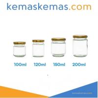 ราคา ขวดโหลแก้วทรงกลม 200 มล. / โหลแก้วทรงกลม + ฝา (27122305040)
