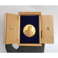 ราคา เหรียญพระโซกูชิมบุตสึ (Sokushinbutsu - 即身仏) พร้อมกล่องไม้ งานเก่าญี่ปุ่นแท้ (54355257206)