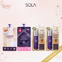 ราคา [ซอง] โซลา คูชั่น อัลตรา แมท/บีบี/ ฟาวเดชั่น ไพร์เมอร์ 7 มล. Sola Cushion / BB/ Foundation Primer SPF 50 PA++ 7 ml. (23934230816)
