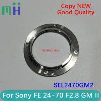 ราคา สําเนาใหม่สําหรับ Sony FE 24-70 มม.F2.8 GM II SEL2470GM2 เลนส์ด้านหลัง Bayonet Mount แหวนโลหะ FE 24-70 F/2.8 2.8 GM2 GMII Repair Part (55208276945)