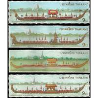 ราคา B183 แสตมป์ไทยยังไม่ได้ใช้ ชุด เรือพระราชพิธี ปี 2539,2540,2543,2544 รวมครบชุด 4 แบบ (7719498861)