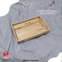 ราคา ถาดไม้สี่เหลี่ยมกลาง / ถาดไม้ / ถาดไม้สี่เหลี่ยมหูหิ้วแบน / จานและถาดรองแก้วแก้ว / ถาดไม้สน / ที่ใส่ของขวัญสุนทรียศาสตร์ (29917466186)