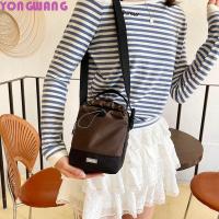 ราคา YONGWANG66HR กระเป๋าสะพายแบบมีเชือกรูด,ไนลอนสายรัดปรับได้กระเป๋าโทรศัพท์,สันทนาการน้ําหนักเบาความจุขนาดใหญ่สไตล์เกาหลีผู้หญิงกระเป๋าสะพายข้างชาย (52959709333)
