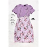 ราคา (502) เดรสใส่ทำงานสีม่วงอ่อน ม่วงมันม่วง ป้าย Phawi ไซส์ S ป้ายจาง (45511259726)