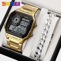 ราคา SKMEI นาฬิกาสองระบบ กันน้ำ watch iกันน้ำ นาฬิกาข้อมือผู้ชาย แท้ (1467946148)