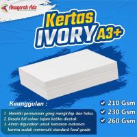 ราคา กระดาษสีงาช้าง 230gr A3+ | ART CARTON 230gr A3+ (31X47ซม.) (49958057983)