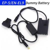 ราคา D-TAP b Power Step-down Cable+ EP-5 DC Coupler EN-EL9 Dummy Battery for Nikon D40 D40X D60 D3000 (27758977463)