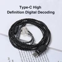 ราคา Trn A1 หูฟังอัพเกรดสาย QKZ KZ C Pin S Pin 3.5 มม.ประเภท C สําหรับ KZ TRN CCA QKZ EDX PRO Castor (1143452296)