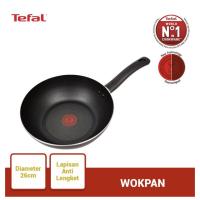 ราคา Tefal Day by Day Wokpan กระทะเทฟลอน 26 ซม. กระทะนอนสติ๊ก 26 ซม. (26665223781)