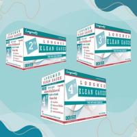 ราคา *LONGMED KLEAN GAUZE ลองเมด คลีนก๊อซ ผ้าก๊อซใยสังเคราะห์ 2 นิ้ว / 3 นิ้ว / 4 นิ้ว (10 ห่อ/กล่อง) (29382021719)