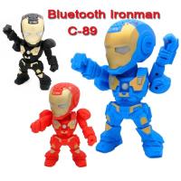 ราคา ลำโพงบลูทูธ Bluetooth Mini Speaker Ironman Music Box C-89 ลำโพง USB / MP3 / เมมโมรี่การ์ด (1984888167)