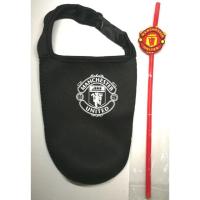 ราคา ถุงหิ้วแก้วเยติพร้อมหลอดลาย แมนยู Manchester united สีดำ ถุงแก้วเยติ ขนาด 30ออนซ์ (4225926116)