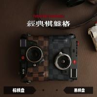 ราคา LEICA LEICA LEICA Q3 43/M6/M7/M9 Checkerboard Handmade ของแท้หนังป้องกันกรณีหนังฐานกระเป๋ากล้อง (48909287959)