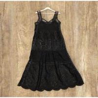 ราคา เดรสลูกไม้ดำงาน ป้าย arista size m (25338310200)