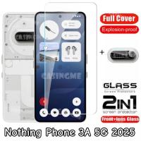 ราคา สําหรับไม่มีอะไรโทรศัพท์ 3A 5G 2025 กระจกนิรภัย Flim สําหรับ Nothing โทรศัพท์ 3A 5G 3APro NothingPhone3A 3APro 3 A ProFront ฟิล์มกลับเลนส์กระจกกลับกล้องเลนส์ป้องกันหน้าจอ (27982864541)