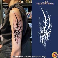 ราคา ดวงจันทร์หนามรูปแบบสักสาวเซ็กซี่แขนพืชสักสติกเกอร์รอยสักกันน้ําติดทนนาน15วันสติกเกอร์ผิวรอยสักปลอมชั่วคราว (57461177830)