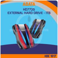 ราคา Adata HD770G 1TB USB 3.2 RGB Lighting ฮาร์ดไดรฟ์แบบพกพาฮาร์ดไดรฟ์ภายนอก HDD (28132042035)