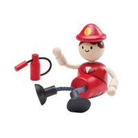 ราคา PlanToys ของเล่นไม้ 2645 Firefighter Doll เสริมพัฒนาการ สำหรับเด็กอายุ 3 ปีขึ้นไป (46007431046)