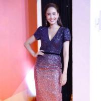 ราคา Vatanika dress เดรสเลื่อมไล่สี สวยมาก (1578496515)