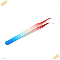 ราคา คีมคีบเพชร คีบอะไหล่แต่งเล็บ สีรุ้งเรนโบว์ Tweezers (6529746942)