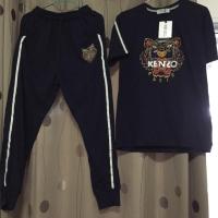 ราคา ชุดเชต 2 ชิ้น เสื้อ กางเกงขายาว kenzo งานปัก (413384317)