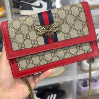 ราคา Gucci Dionysus GG Supreme Bee Wallet มือสอง สภาพสวยหายาก พร้อมส่ง (57657536907)