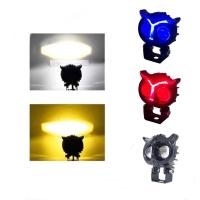 ราคา พร้อมส่ง ไฟสปอร์ตไลท์ ทรงนกฮูก Spotlight LED สำหรับมอเตอร์ไซค์และรถยนต์ ไฟตัดหมอก เลนส์คู่ (46255780742)