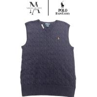 ราคา Polo Ralph Lauren เสื้อกั๊กไหมพรม Unisex สีกรมท่า ไซส์ L อก34 ยาว24.5 ของแท้ มือสองญี่ปุ่น (43167614149)
