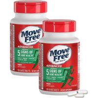 ราคา Move Free Advanced Plus MSM Coated Tablets, Joint Health Supplement with Glucosamine and Chondroitin, 120 Count, Pack of 2 (44910922915)
