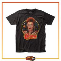 ราคา DAVID BOWIE Space Oddity Glam Rock Music Band เสื้อยืดที่ได้รับอนุญาตอย่างเป็นทางการ (11501505674)