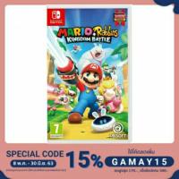 ราคา แผ่นเกมส์ Nsw : Mario + Rabbids : Kingdom Battle แท้ 100% (5831569591)